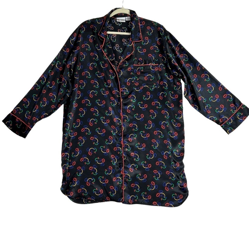 Disney world Mickey Mouse pajama sleep lounge shirt size xtra large women’s - Picture 6 of 8